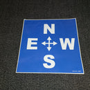 52340344 Direction Sign Sticker