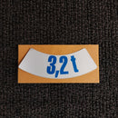 AN19506 3.2T Load Plate Sticker