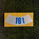 AN26137 - 16T Load Plate Sticker