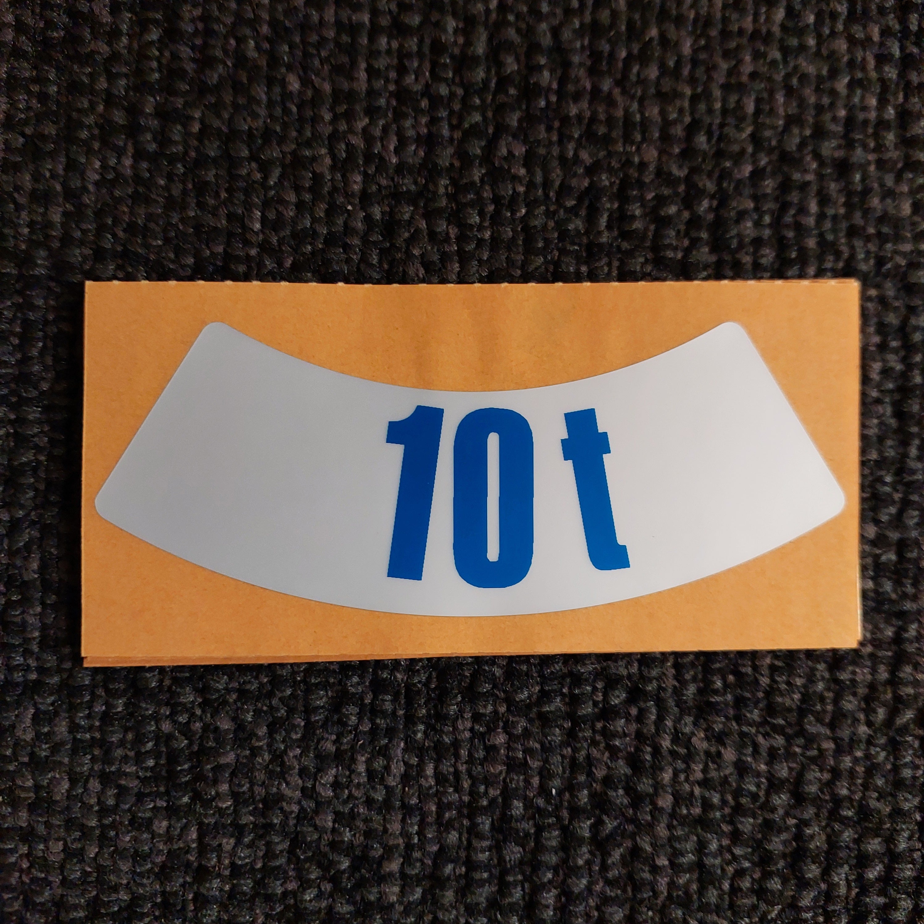 Load Port Sticker AN7780 - 10T Load Plate Sticker