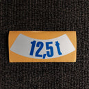 AN7787 - 12.5T Load Plate Sticker