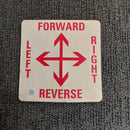 Direction Sign (Forward / Reverse, Left / Right)