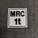 MRC 1T Sign (100mm x 100mm)